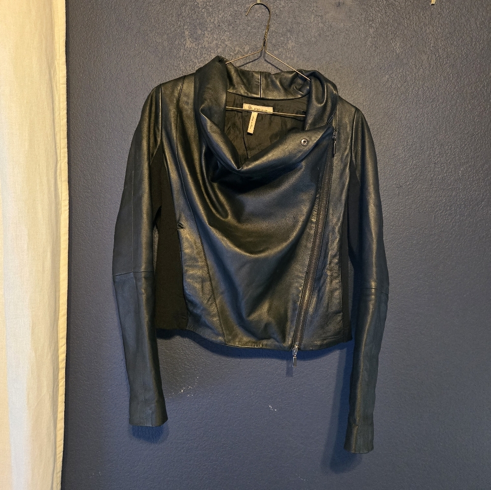 BCBGeneration Black Leather Jacket